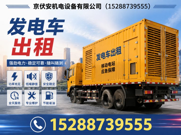 凉山发电机租赁展示图